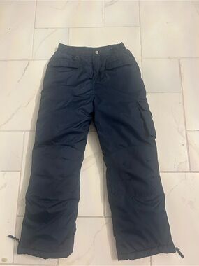 Youth kids 6- IXTREME Insulated Navy  Snow Pants size zip